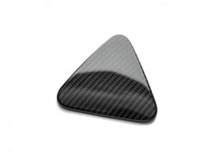  Alfa Romeo Giulia Quadrifoglio (QV) Fender Badge Cover Set - Carbon Fiber